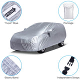 0612 Merge Large Car Cover Waterproof Sun V Dust Hail Resistant Universal Size Vehicle SUV Z157.
