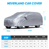 0612 Merge Large Car Cover Waterproof Sun V Dust Hail Resistant Universal Size Vehicle SUV Z157.