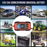 06132 Merge 10-Amp Car Battery Charger 12v 24v Smart Battery Charger 12v Automotive Charger Z146.