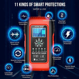06132 Merge 10-Amp Car Battery Charger 12v 24v Smart Battery Charger 12v Automotive Charger Z146.