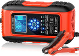 06132 Merge 10-Amp Car Battery Charger 12v 24v Smart Battery Charger 12v Automotive Charger Z146.