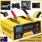 06133 Car Battery Charger Heavy Duty 12V 24V Smart Automatic Intelligent Pulse Repair Z146.