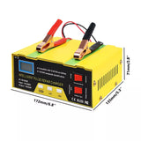 06133 Car Battery Charger Heavy Duty 12V 24V Smart Automatic Intelligent Pulse Repair Z146.
