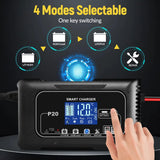 06134 Merge 20A 12V 24V 20amp Car Battery Smart Charger For Lead Acid AGM LiFePo4 Battery Z146.
