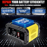 06135 Merge 20A 12V 24V 20 Amp Car Battery Smart Charger For Lead Acid LiFePo4 AGM Battery Z146.