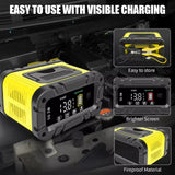 06135 Merge 20A 12V 24V 20 Amp Car Battery Smart Charger For Lead Acid LiFePo4 AGM Battery Z146.