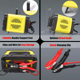06135 Merge 20A 12V 24V 20 Amp Car Battery Smart Charger For Lead Acid LiFePo4 AGM Battery Z146.