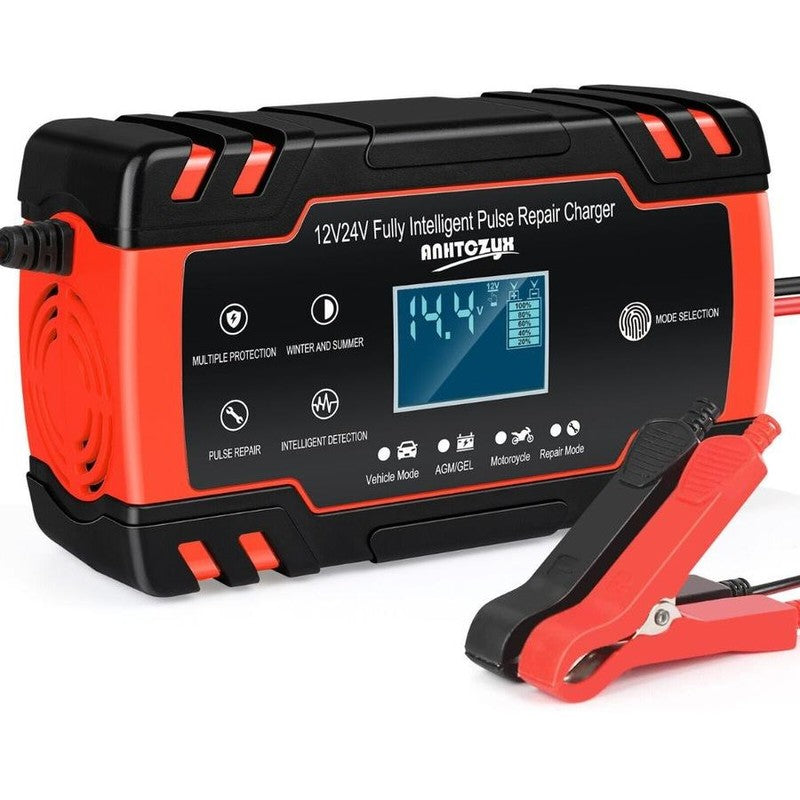 06137 Merge Charger 12V 8Amp/24V 4 Amp Smart Automatic Battery Charger ...