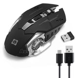 06170 Merge 2.4GHz Wireless Rechargeable USB Optical Ergonomic LED Light Gaming Mouse Z235 xxxxxxx You 060326.