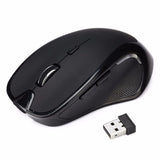 06171 Merge A887 2.4GHz Wireless Mouse 2400DPI 6 Button Optical USB Receiver PC Laptop Black Z235 xxxxxxx You 060226.