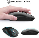 06181 Merge Type C Wireless Mouse, 2.4g Silent Portable USB C Receiver For Laptop And PC Z235 xxxxxxx You