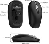06180 Merge Type C Wireless Mouse, 2.4g Silent Portable USB C Receiver For Laptop And PC Z235 xxxxxxx You 060326.