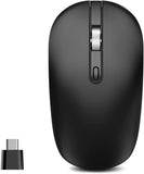 06181 Merge Type C Wireless Mouse, 2.4g Silent Portable USB C Receiver For Laptop And PC Z235 xxxxxxx You