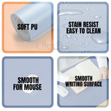 06191 Merge Leather Large Mouse Pad Gaming Desk Mat Anti Slip Extended Waterproof Pad Z237 xxxxxxx You 090326.