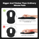 06197 Merge Ergonomic Mouse Pad With Wrist Rest Support Mouse Pad With Memory Foam Z237 xxxxxxx You 090326.