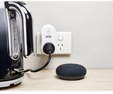 07106 Merge 1x WI-FI Power Socket With USB Port Genio Smart timer Google Ram Belief Items.