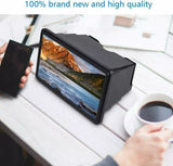 07120 Merge New 3D Mobile Phone Screen Magnifier 12" HD Video Amplifer For Smart Phone Stand Magnifier Z203.
