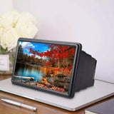 07120 Merge New 3D Mobile Phone Screen Magnifier 12" HD Video Amplifer For Smart Phone Stand Magnifier Z203.