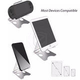 07135 Merge Silver Universal Desk Stand Mobile Phone Stand Holder For Tablet iPad iPhone Samsung Z252 xxxxxxx You 280326.