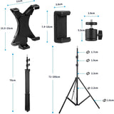 07139 Merge 200cm Lazy Bed Adjustable Tablet Floor Stand Tripod Holder Phone Bed For iPad Z256 xxxxxxx You 280326.