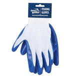 07162 Merge Jarvis Walker Fishing Gloves Rubber Coated Z217.