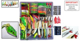 07127 Merge 275 Pieces Fishing Lure Tackle Kit With Tackle Box For Bass, Trout, And Salmon Z128 xxxxxxx You 080226.