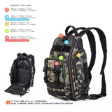 07173 Merge Tackle Backpack Fishing Rod Holders Tackle Boxes Outdoor Shoulder Large Storage Z218.