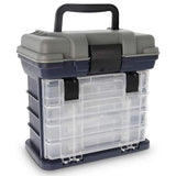 07176 Merge Fishing Tackle Box With 4 Layers For Fishing Lures Sinkers Floats Line Storage	Z218.