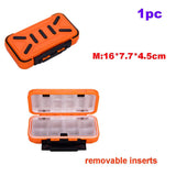 07177 Merge Sealed Waterproof Fishing Tackle Tray ABS Plastic Double Sided Lure Storage Box Z218.