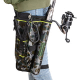 07178 Merge Fishing Tackle Bag Waste Pack Hip Leg Rod Holder With Lure Box Multifunction Z218.