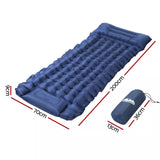0729 Merge Weisshorn Self Inflating Mattress Camping Sleep Mat Air Bead Single Pillow Bag Outback Z180.