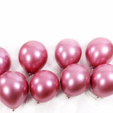 0732 Merge 10 Pieces Hot Pink Metallic Balloons Birthday Wedding Party Size 6 30cm Z240 xxxxxxx You 130326.