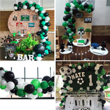 0752 Merge Soccer Tableware Party Supplies Banner Plates Cups Kids Birthday Decoration 61 Pieces 10 Guests Z241 xxxxxxx You 150326.