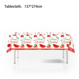 0754 Merge Watermelon theme 10 Guests Tableware Pack Party Supplies Birthday Decoration Z241.