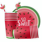 0754 Water Melon Party Tableware Plates Cups Napkins Z241 xxxxxxx You 150326.