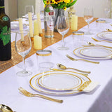 0757 Merge 175 Plastic Party Plates Wedding Party Dinnerware Silverware Plates Cups Napkin Z241 xxxxxxx 150326.