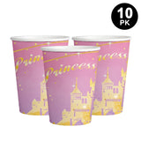 0758 Princes Castle Theme Party Table Ware 10 9"Plates,10 Cups, 20 Napkins,1 Table Cloths Z241 xxxxxxx You 100326.