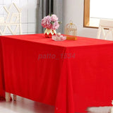 0768 Merge Velvet Table Cloth Rectangle Solid Table Cloth For Weddings Banquets 200x400 Red Z256 xxxxxxx You 160426.