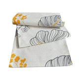 0771 Merge Cotton Linen Printed Table Runner Jacobean Monstera Hibiscus Eucalyptus Leaves Z260 xxxxxxx You 200426.