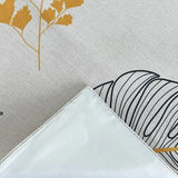 0771 Merge Cotton Linen Printed Table Runner Jacobean Monstera Hibiscus Eucalyptus Leaves Z260 xxxxxxx You 200426.