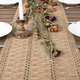0776 Merge Elegant Embroider Coffee Dinning Table Runner Furniture Piano Transparent White Z260 xxxxxxx You 200426.