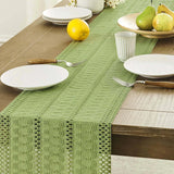 0778 Merge Handwoven Boho Macrame Table Runner 30x200cm dining Table Home Decor Z260 xxxxxxx You 200426.