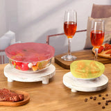 Reusable Serving Dish Covers 96 PCS Plastic Elastic Bowel Covers Z333 0780