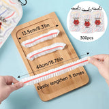 500 count Reusable Plastic Bowl covers Fexible Food Cover Dish Plate covers Z333 0782.