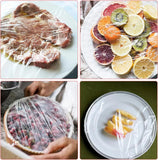 500 count Reusable Plastic Bowl covers Fexible Food Cover Dish Plate covers Z333 0782.