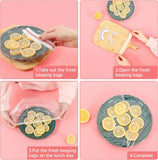 500 count Reusable Plastic Bowl covers Fexible Food Cover Dish Plate covers Z333 0782.