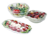 Easy Plastic Food Covers Over Bowels Pan and Plates bpa Free Z333.