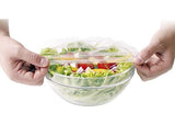 Easy Plastic Food Covers Over Bowels Pan and Plates bpa Free Z333.