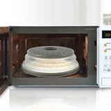 Multifunctional Microwave Food Cover Heat Resistant Folding Splash Guard Lid Z333 0786