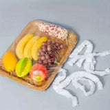 50 Pieces Reusable Stretch Food Covers Elastic PE Plastic Bowl Lids Z333 0788.